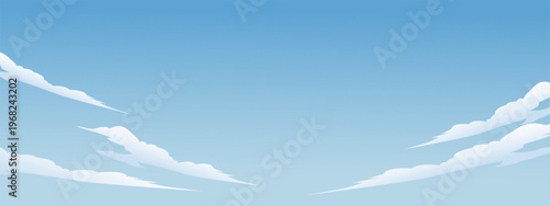 blue sky and clouds background 