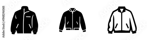 Vintage style jacket with a collar and side pocket