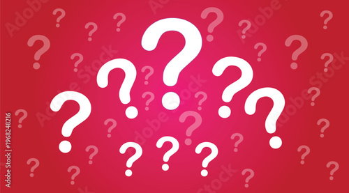 Question mark icon set,