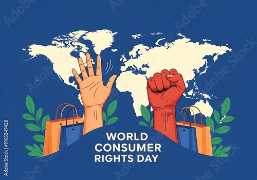 World Consumer Rights Day illustration