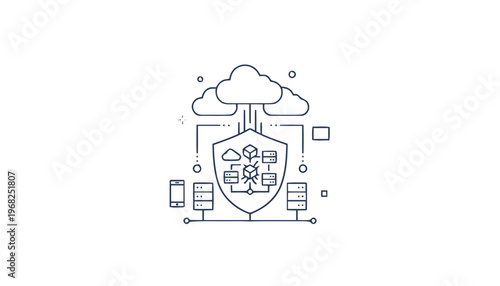 Cloud Computing Security - Shielding Data and Digital Information.