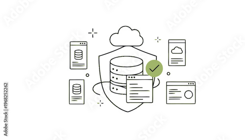 Cloud Database Security System Protection.