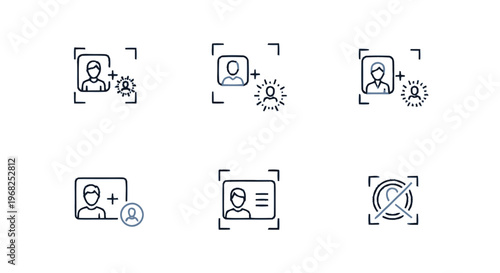 Collection of Modern User Interface Icons for Digital Applications.