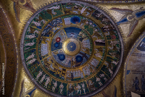 Views from St Mark's Basilica in Venice, Italy