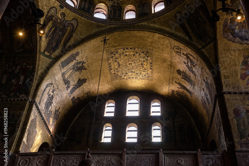 Views from St Mark's Basilica in Venice, Italy
