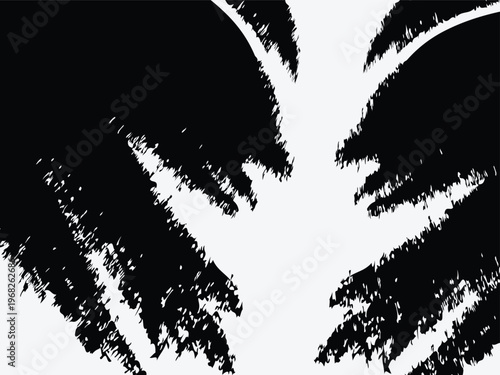 Black and white abstract background with grunge texture elements