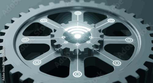 Gear with wifi signal technology.