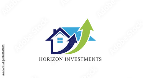 Horizon Investments Business Logo Design.