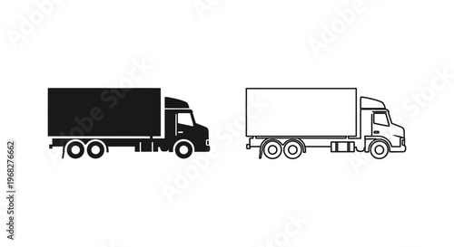 Trucks for Sale: Heavy-Duty Cargo Vehicles Vector