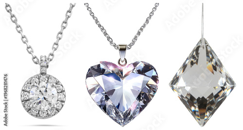 Photos Elegant collection of sparkling diamond and crystal jewelry pieces showcasing luxury and refined beauty