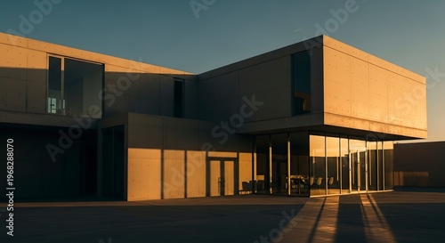 Modern architectural design with a minimalist aesthetic.