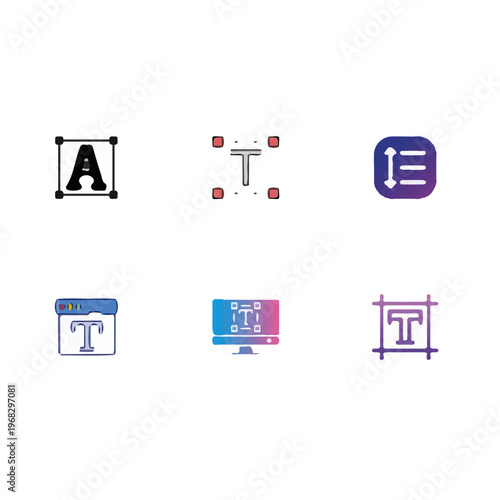 set of vector icons