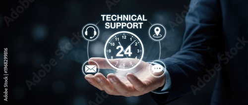 24/7 technical support services for businesses digital environment interactive content professional viewpoint enhancing customer satisfaction