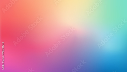 Vibrant Gradient Blend with Soft Color Transition Abstract Background Backdrop Smooth Light Wash