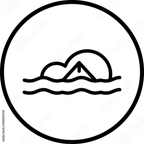 Foggy Line Icon Style