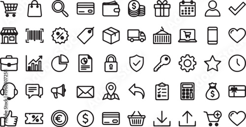 business icon bundle 