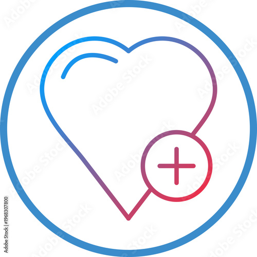 Favorite Line Icon Style