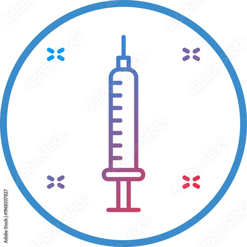 Injection Line Icon Style