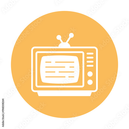 News Channel Vector icon which can easily modify or edit