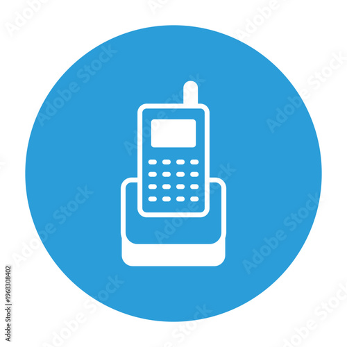 Walkie Talkie Vector icon which can easily modify or edit