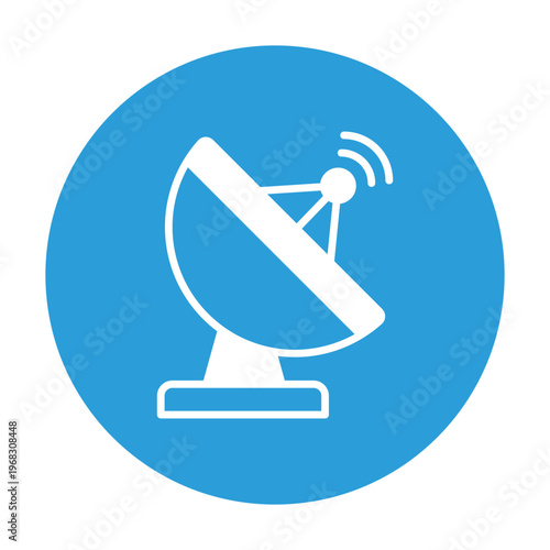  Satellite Dish Vector icon which can easily modify or edit
