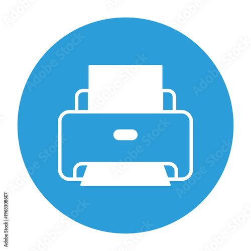  Office Printer Vector icon which can easily modify or edit
