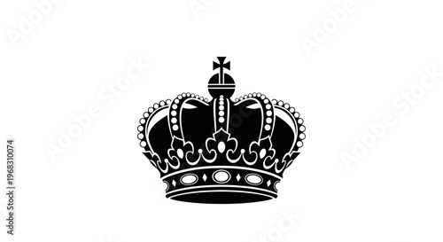 Royal Crown Emblem Symbol of Power and Authority.