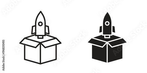 Εκτύπωση καμβά Product release icon. modern vector symbols set