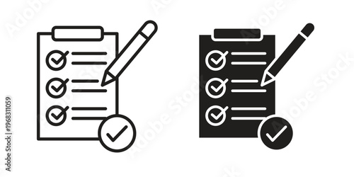 Requirements icon. modern vector symbols set