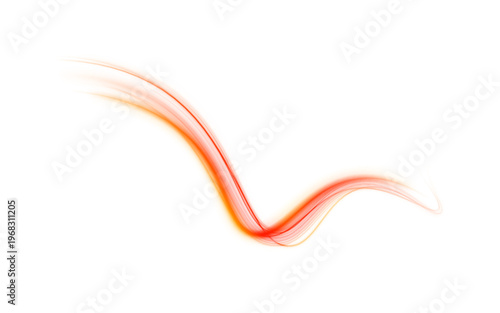 Light trails curve across a transparent PNG field. Motion blur shows speed and energy flow. Bright tones create a modern tech look.
