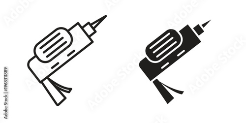 Sealants gun icon. modern vector symbols set