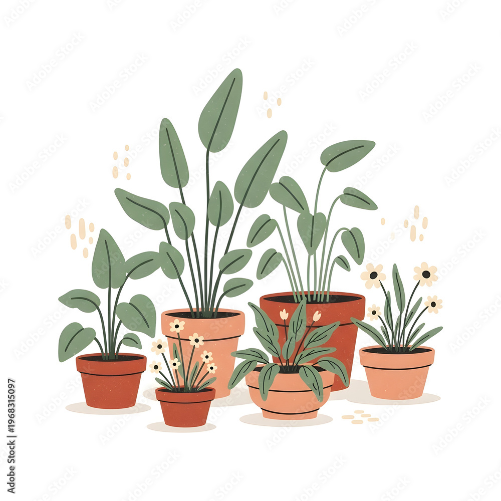 Fototapeta premium flower in pot