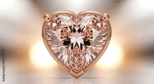 Heart-Shaped Diamond Gemstone