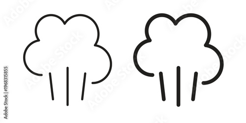 Steam icon. modern vector symbols set