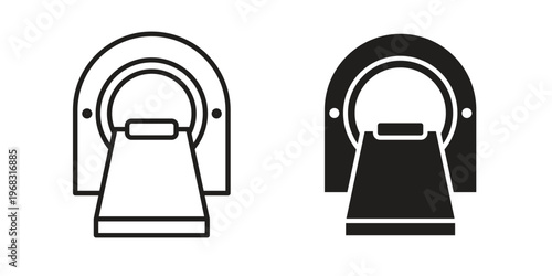 Tomography icon. modern vector symbols set