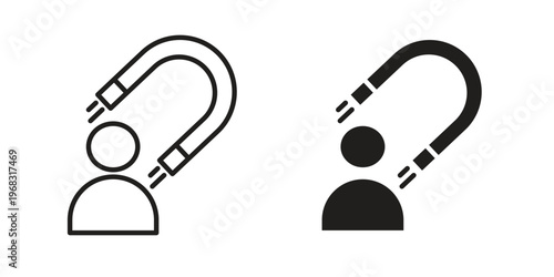 User engagement icon. modern vector symbols set