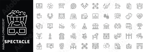 Cinema, Theater & Spectacle Icons