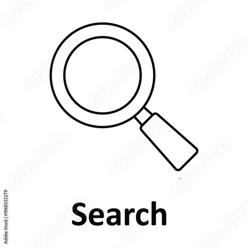 Search Vector icon which can easily modify or edit