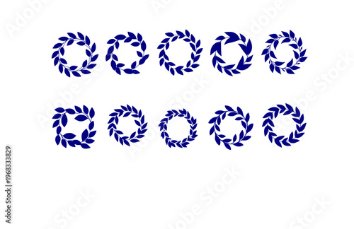 Connectioneering Entwined Leaves Silhouette Sticker, Universal Nature Connection Vector, Minimalist Collaborative Botanical Illustration