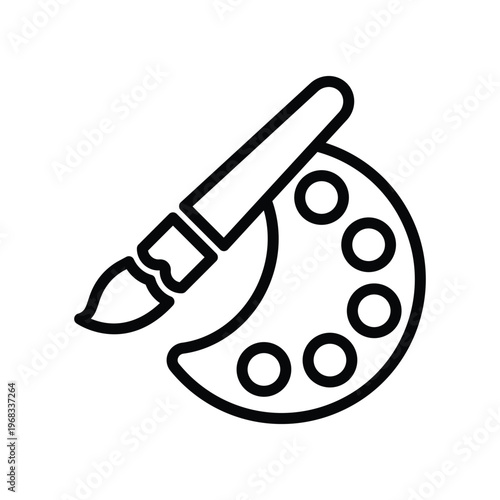 Art paint icon