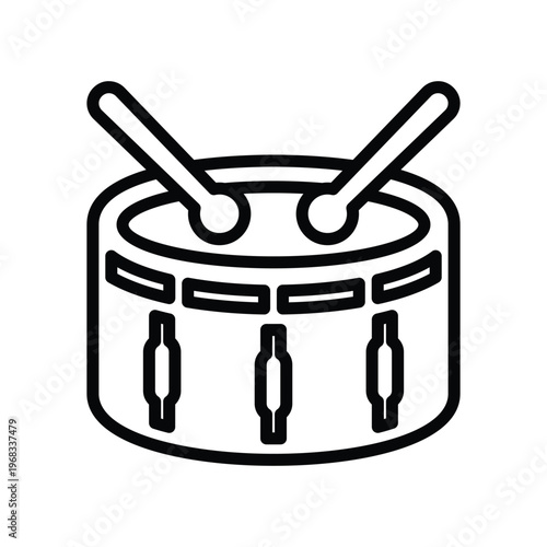 Playing drums icon