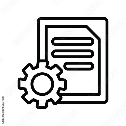 File configuration Icon