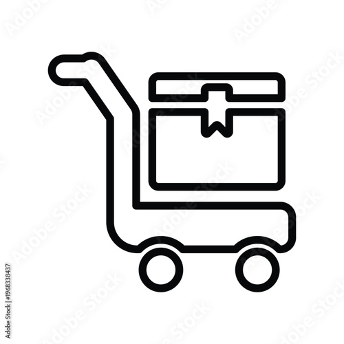 Handcart icon