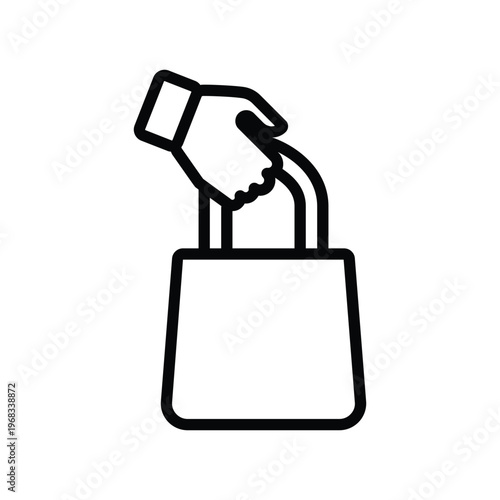 Parcel delivery icon