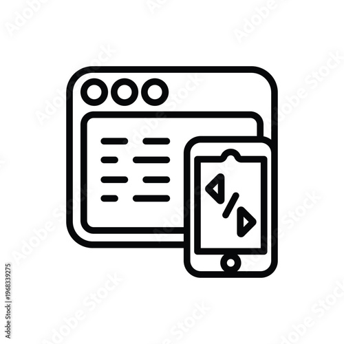 Adaptive Codding Icon