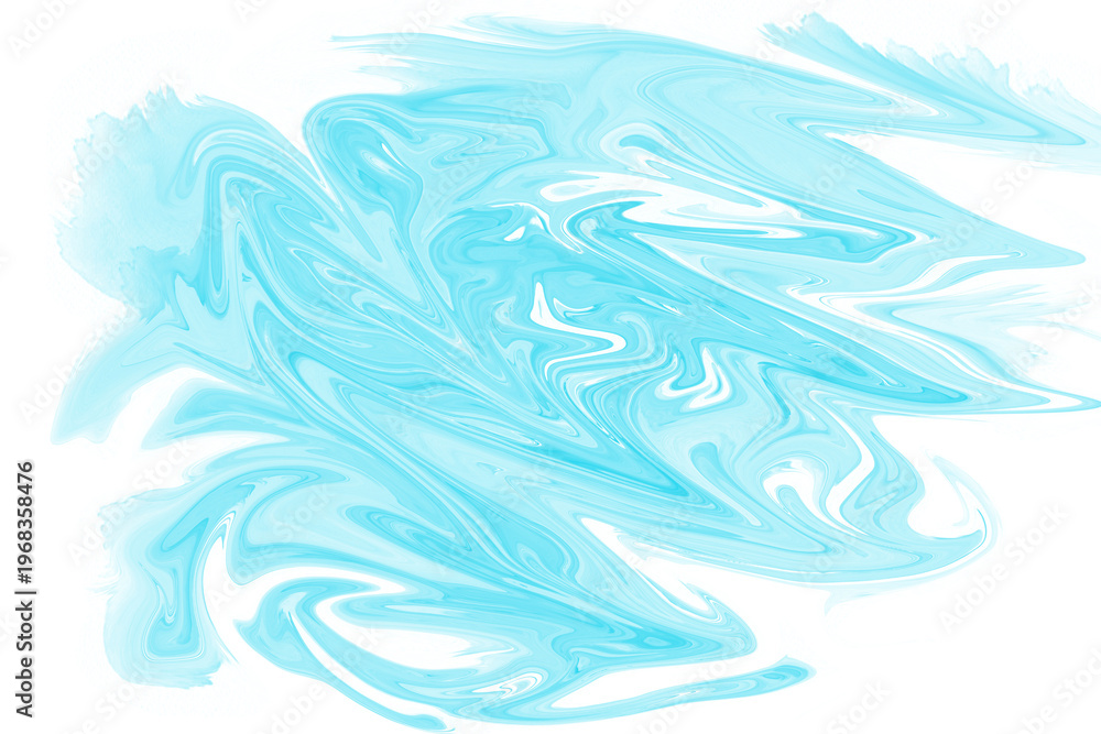 Obraz premium Aqua Liquid Marble Background with Summer Fluid Abstract Texture, smooth flowing shapes and fluid texture. Perfect for modern design, wallpapers, branding, posters, and digital artwork.