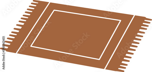 Brown Electronic Microchip Semiconductor Device.