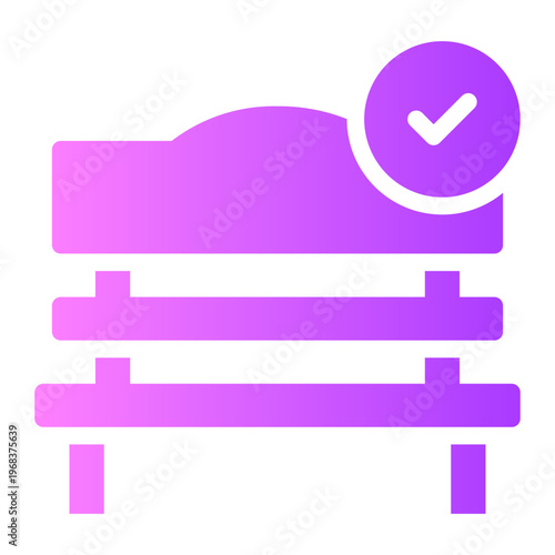 bench gradient icon