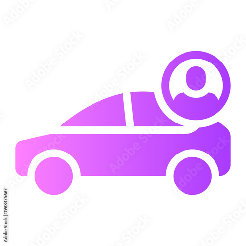 car gradient icon