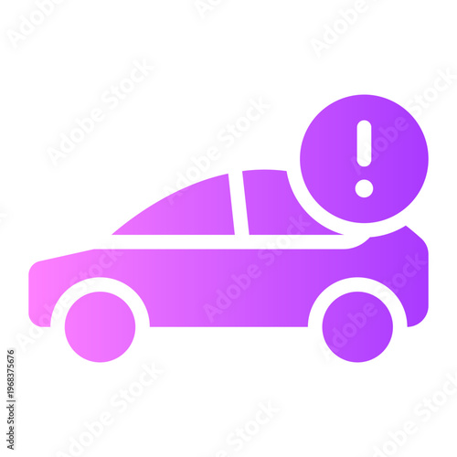 car gradient icon